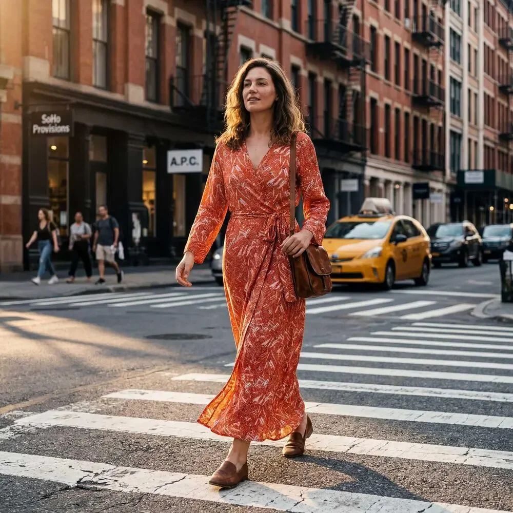 VERO MODA long dress with long sleeve💝